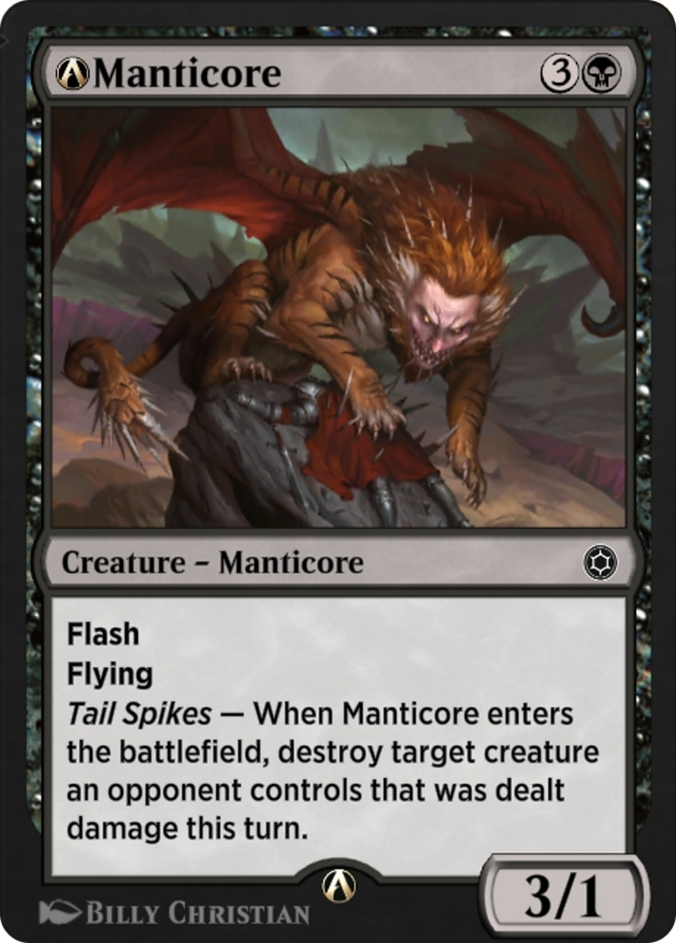 A-Manticore  [Alchemy Horizons: Baldur's Gate]