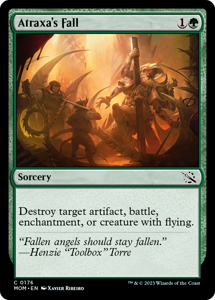 Atraxa's Fall [March of the Machine] Foil