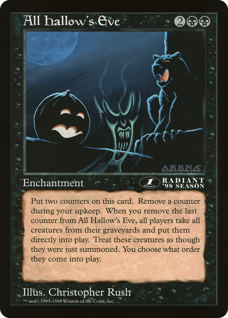 All Hallow's Eve  [Oversized League Prizes]
