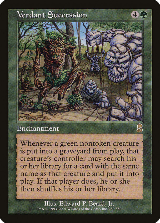 Verdant Succession [Odyssey] Foil