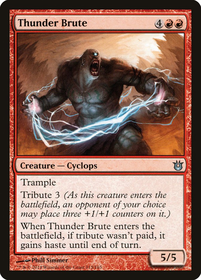 Thunder Brute [Born of the Gods] Foil