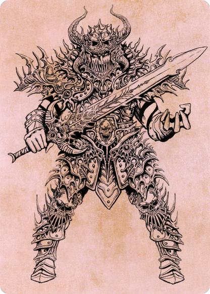 Sarevok, Deathbringer // Sarevok, Deathbringer  [Battle for Baldur's Gate Art Series] (Borderless)
