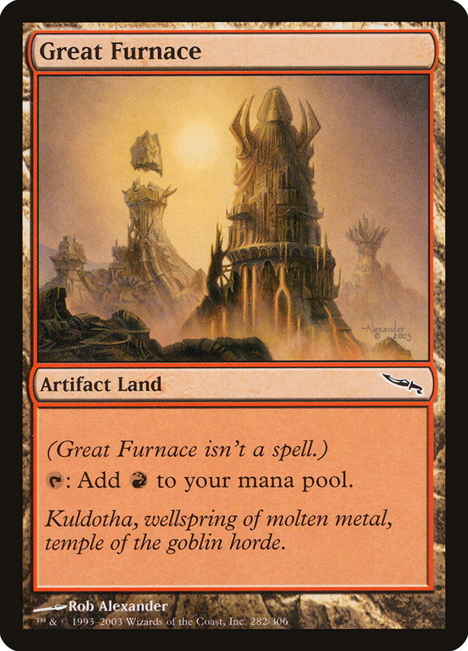 Great Furnace [Mirrodin] Foil