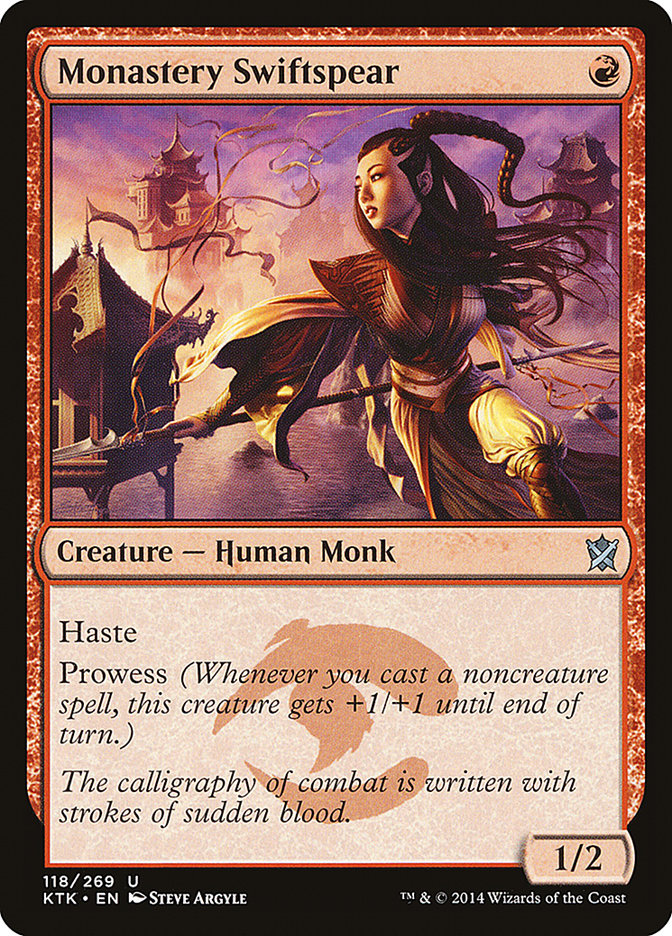 Monastery Swiftspear [Khans of Tarkir] Foil