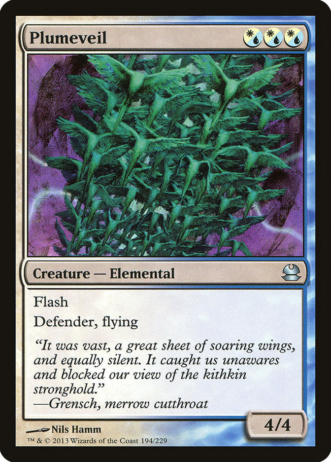 Plumeveil [Modern Masters] Foil