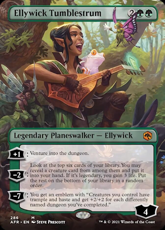 Ellywick Tumblestrum (Borderless) [Dungeons & Dragons: Adventures in the Forgotten Realms] Foil