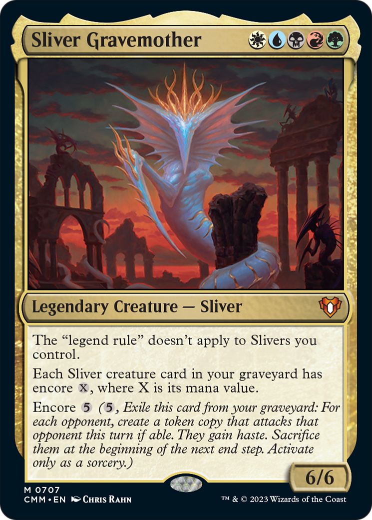 Sliver Gravemother [Commander Masters] Foil