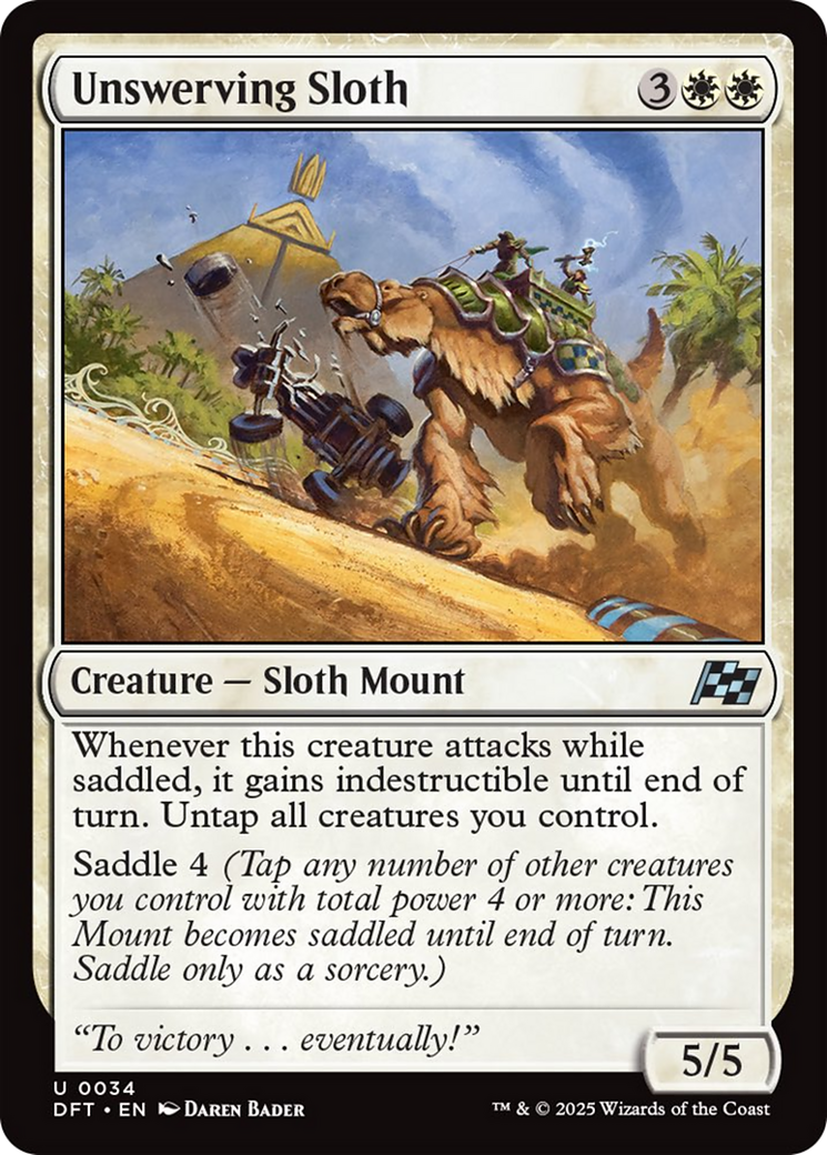 Unswerving Sloth [Aetherdrift] Foil