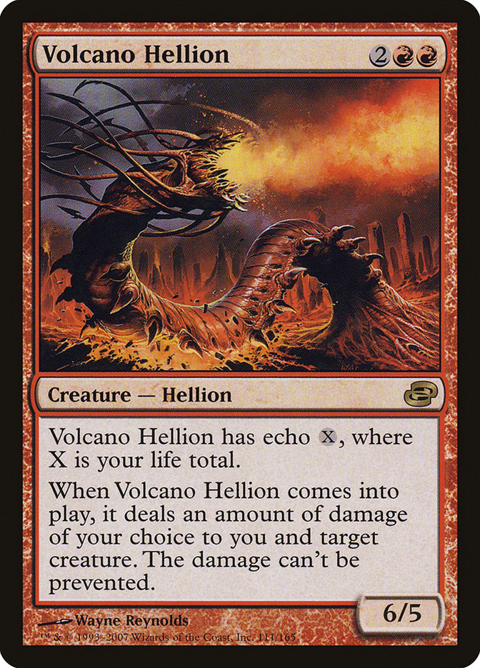 Volcano Hellion [Planar Chaos] Foil