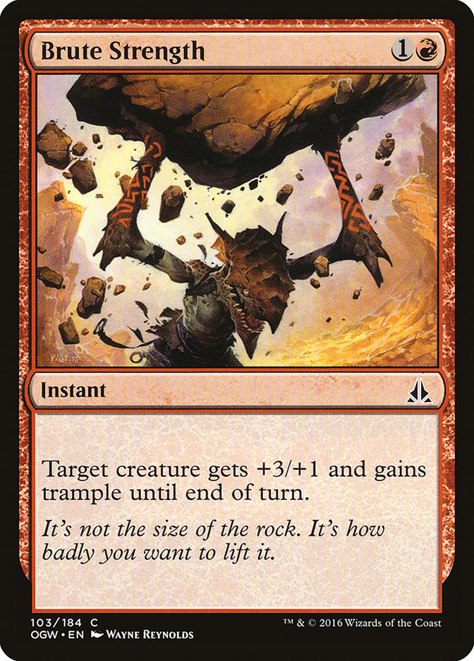 Brute Strength [Oath of the Gatewatch] Foil
