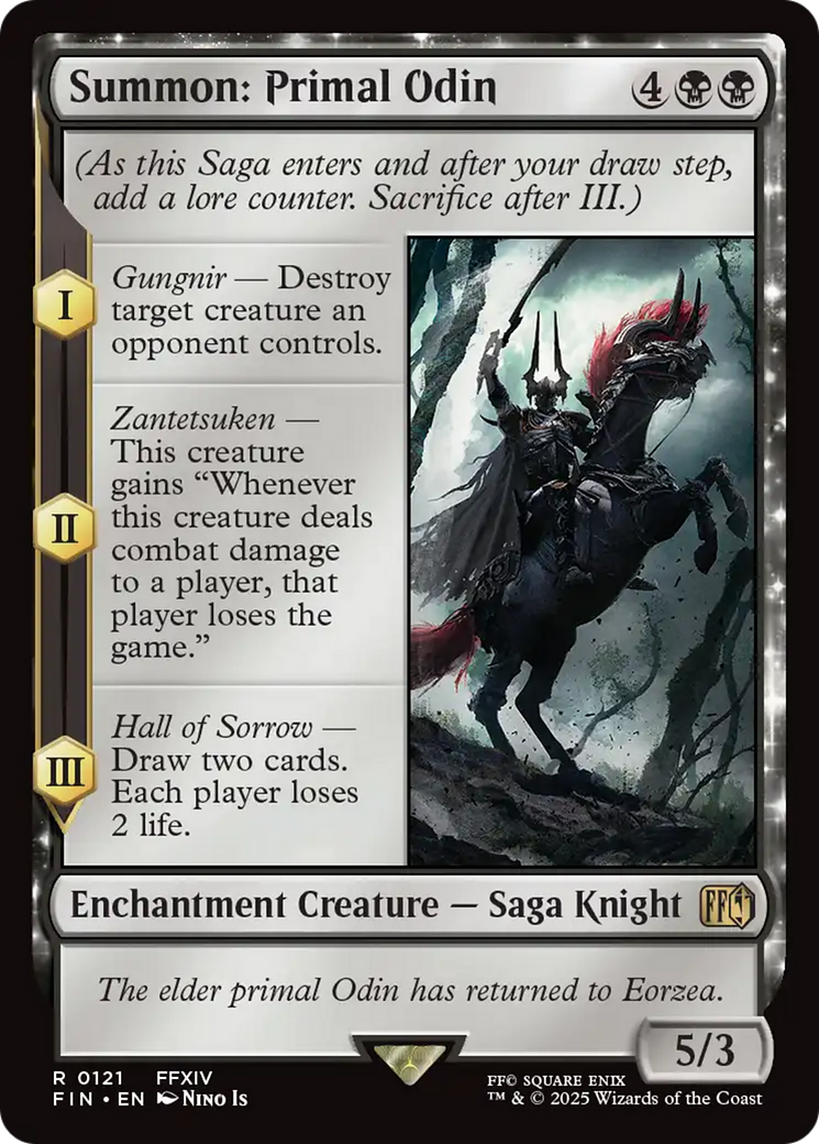Summon: Primal Odin [FINAL FANTASY] Foil