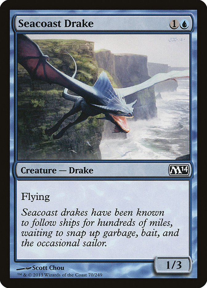 Seacoast Drake [Magic 2014] Foil