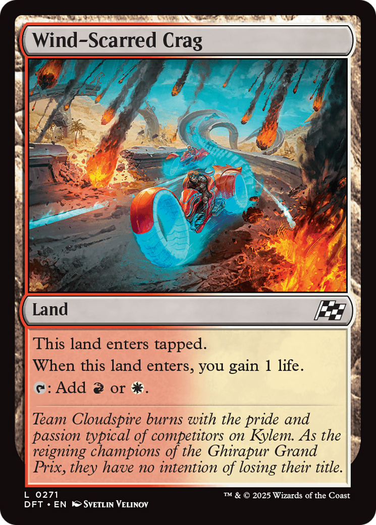 Wind-Scarred Crag [Aetherdrift] Foil