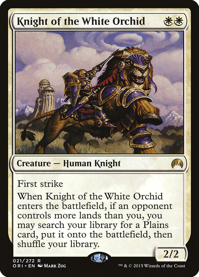 Knight of the White Orchid [Magic Origins] Foil