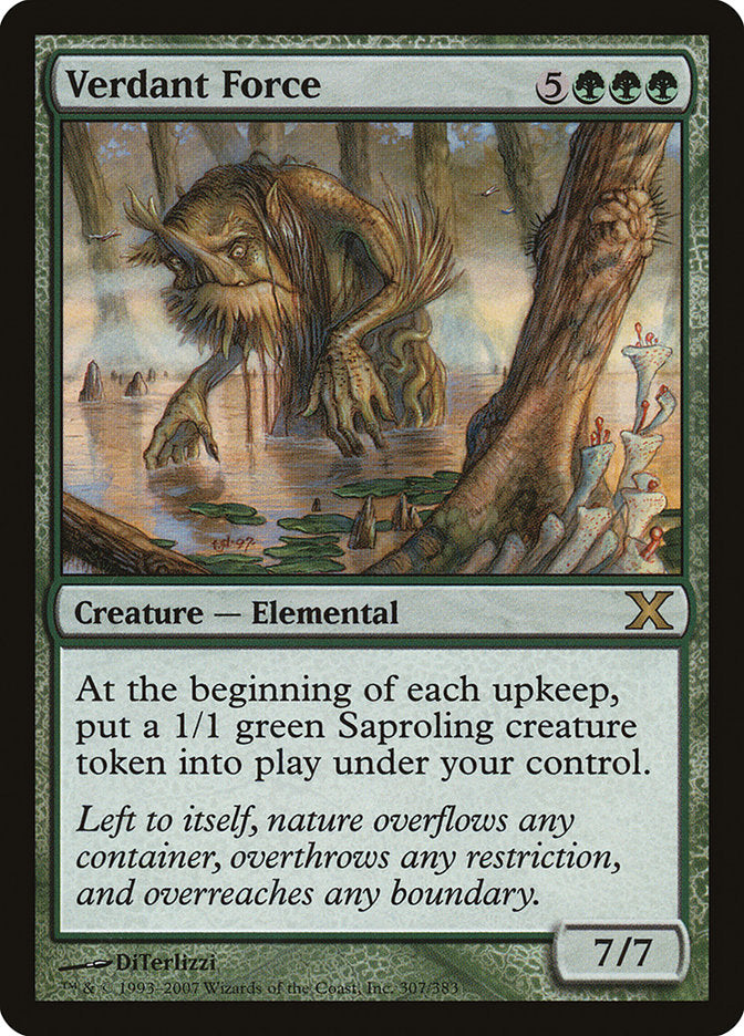 Verdant Force [Tenth Edition] Foil