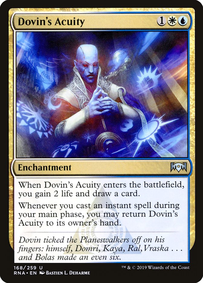 Dovin's Acuity [Ravnica Allegiance] Foil