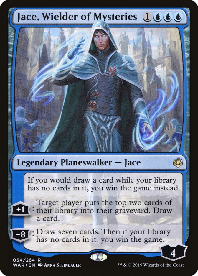 Jace, Wielder of Mysteries (Promo Pack) [War of the Spark Promos] Foil
