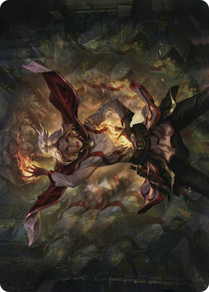 Delina, Wild Mage // Delina, Wild Mage  [Adventures in the Forgotten Realms Art Series] (Borderless) Foil