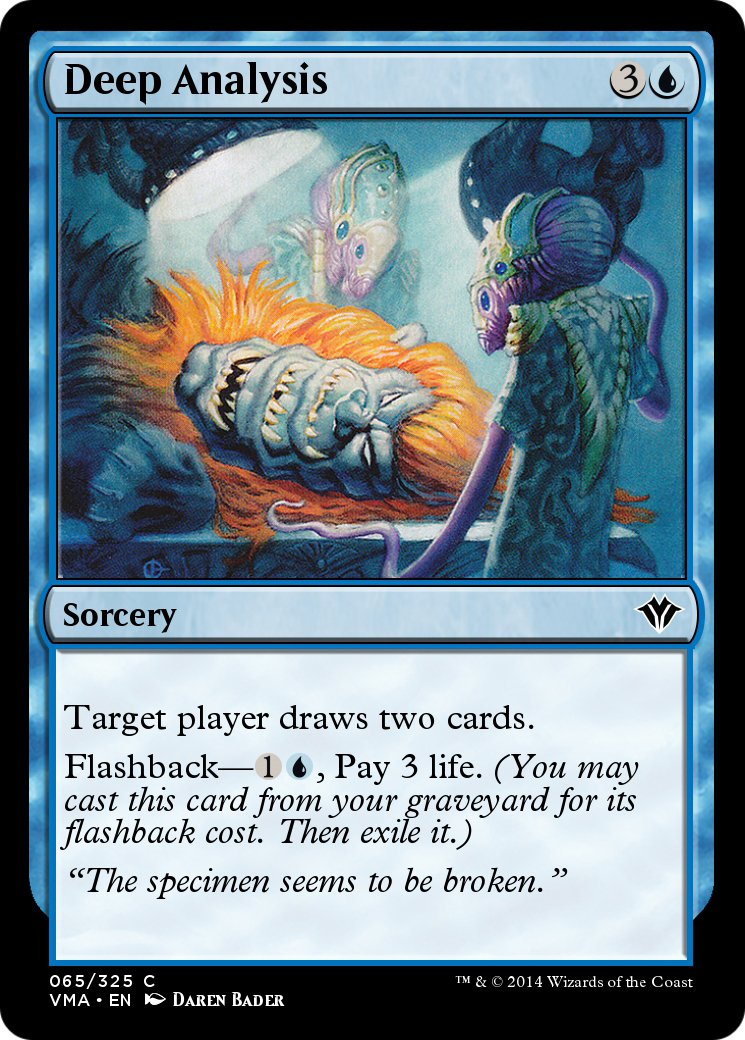 Deep Analysis  [Vintage Masters] Foil