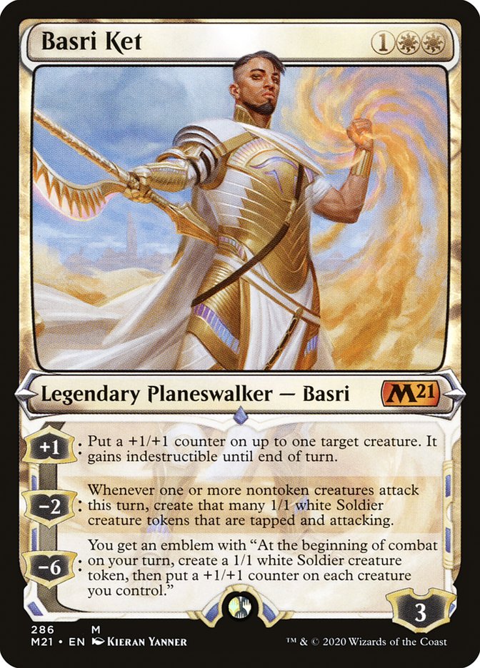 Basri Ket (Showcase) [Core Set 2021] Foil