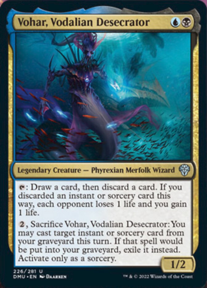 Vohar, Vodalian Desecrator [Dominaria United] Foil