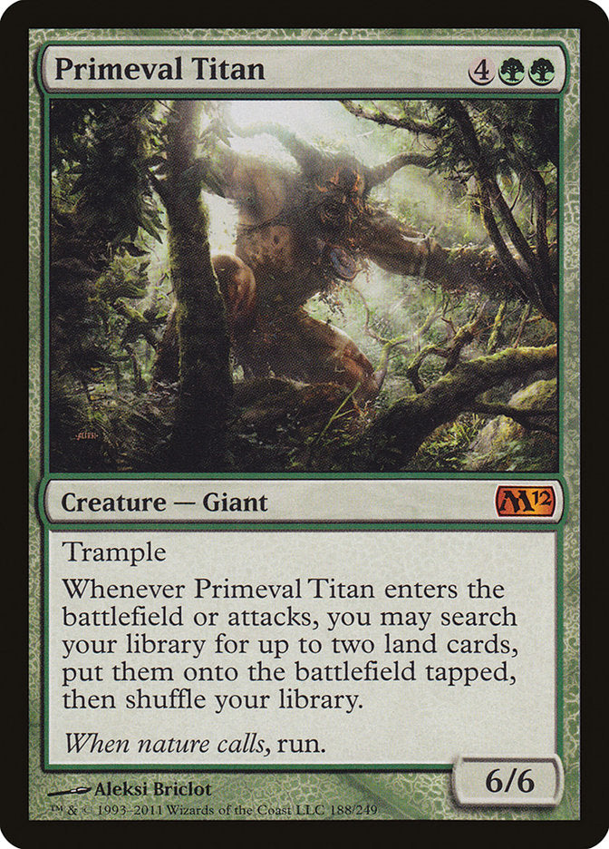 Primeval Titan [Magic 2012] Foil