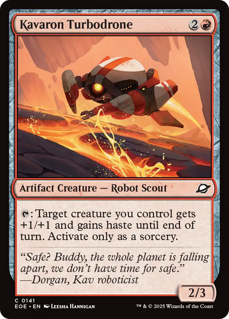 Kavaron Turbodrone [Edge of Eternities] Foil