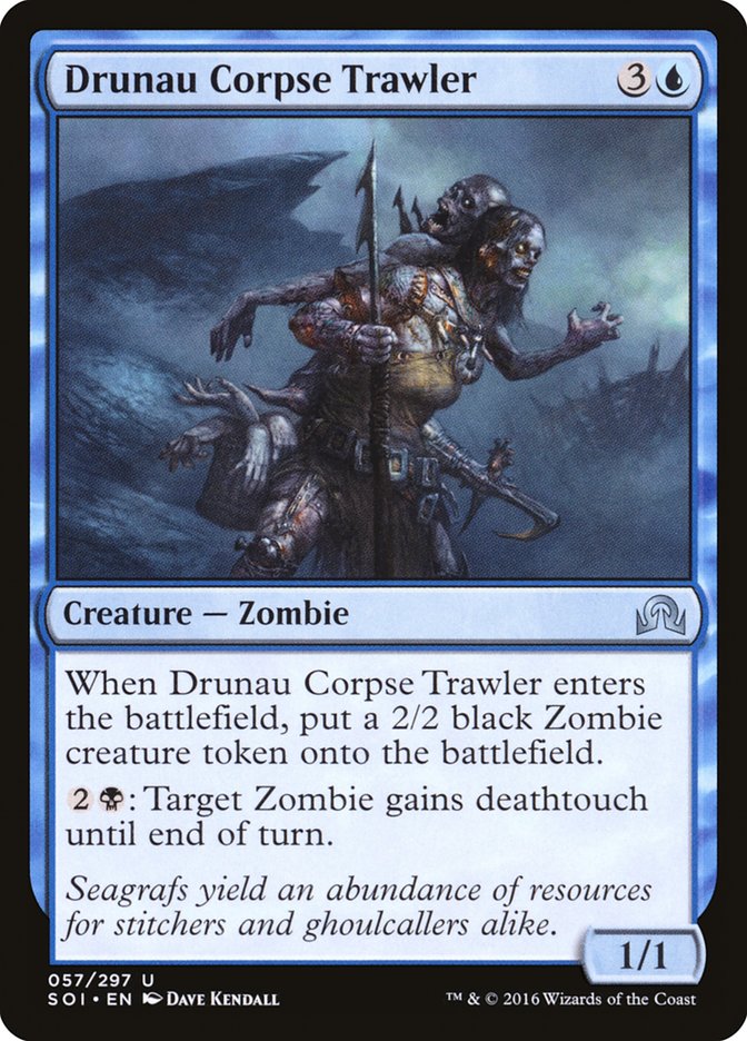 Drunau Corpse Trawler [Shadows over Innistrad] Foil