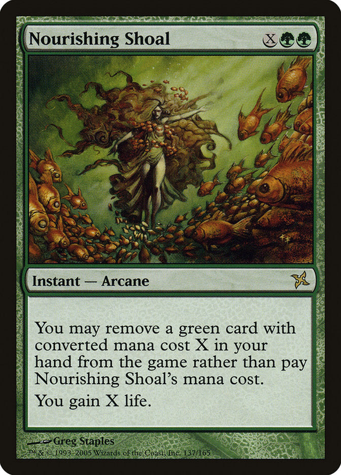 Nourishing Shoal [Betrayers of Kamigawa] Foil