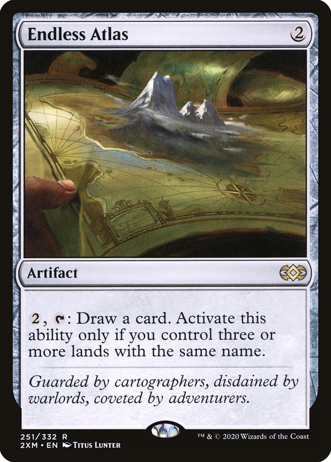 Endless Atlas [Double Masters] Foil