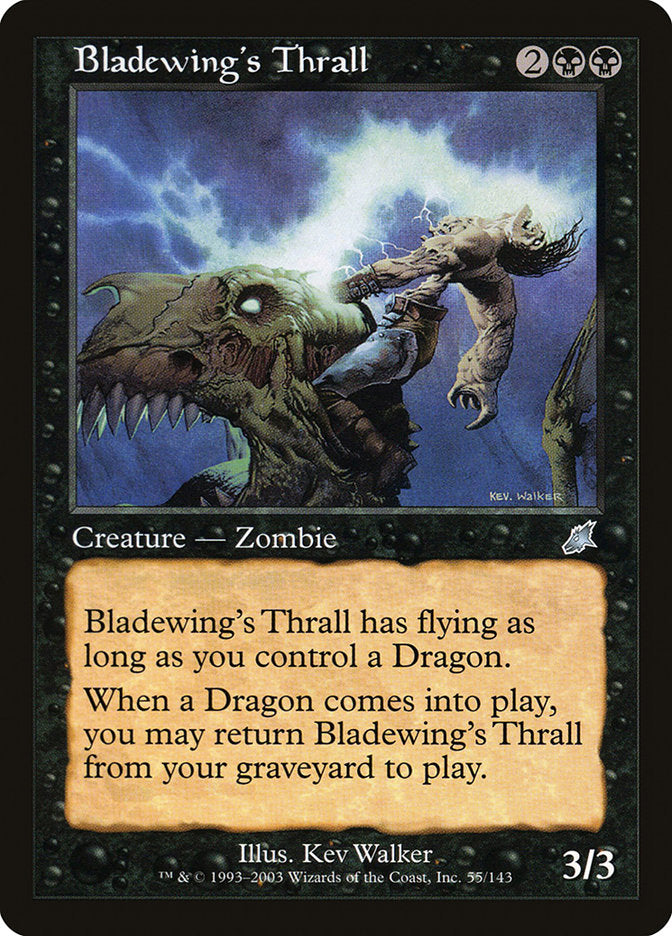 Bladewing's Thrall [Scourge] Foil