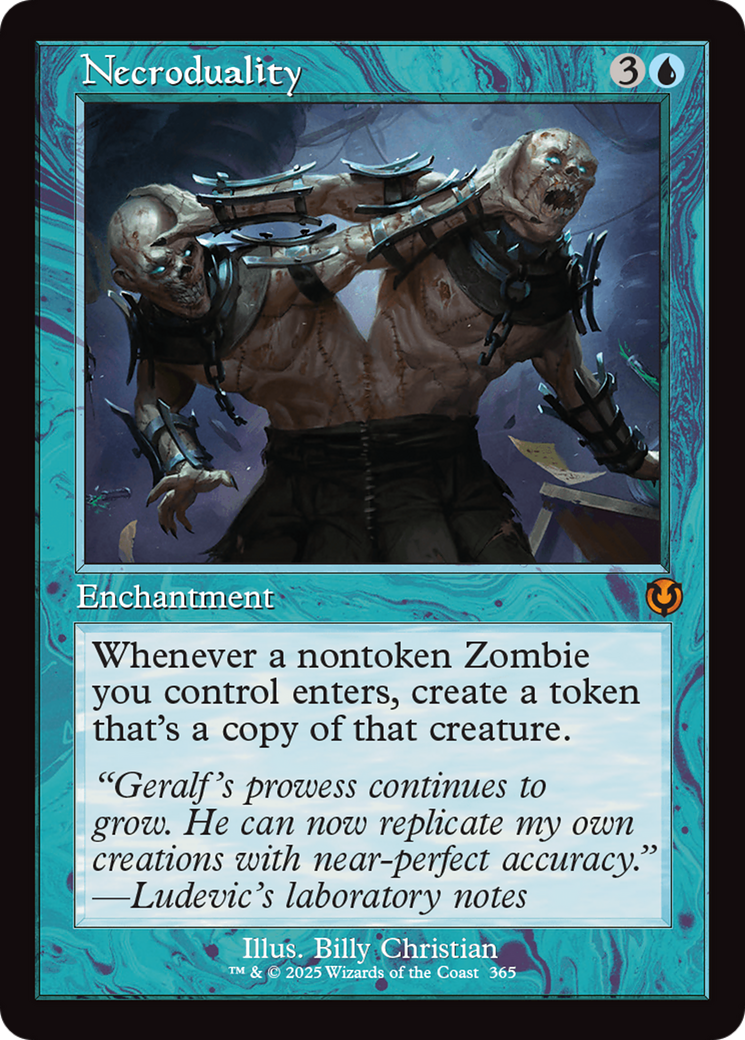 Necroduality (Retro Frame) [Innistrad Remastered] Foil