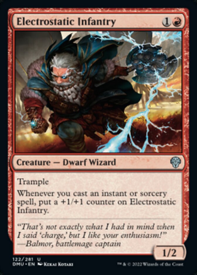 Electrostatic Infantry [Dominaria United] Foil