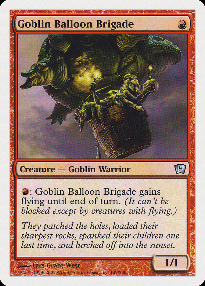 Goblin Balloon Brigade [Ninth Edition] Foil