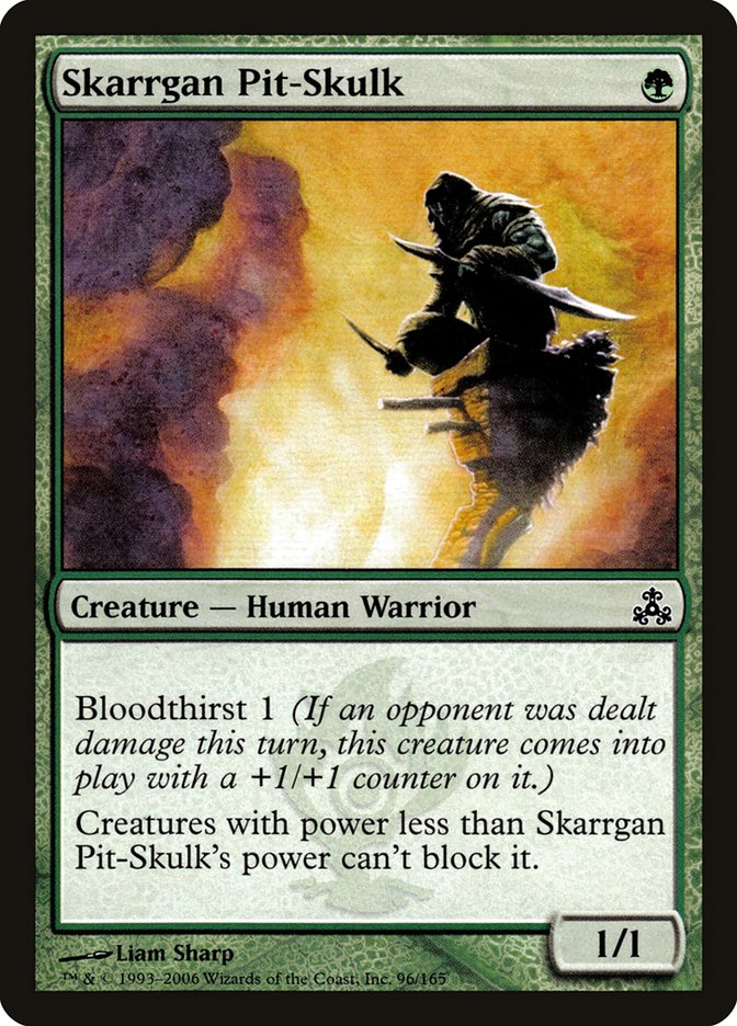 Skarrgan Pit-Skulk [Guildpact] Foil