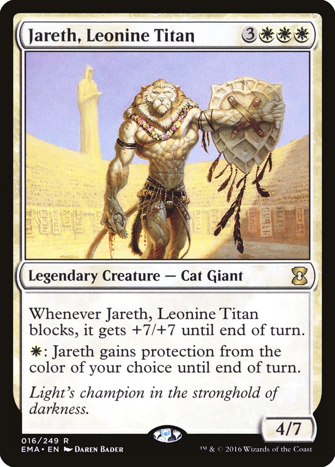 Jareth, Leonine Titan [Eternal Masters] Foil