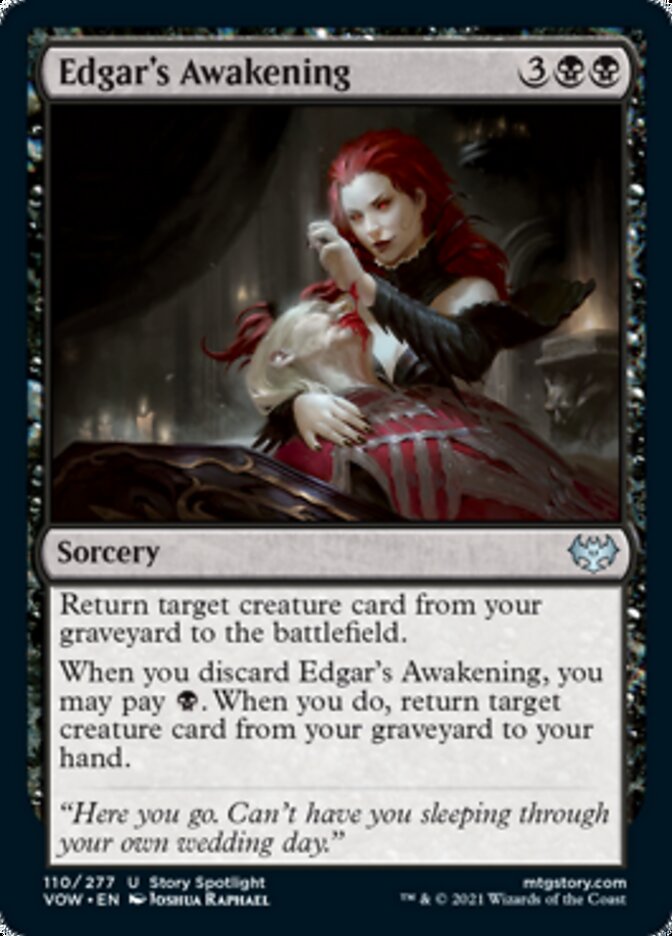 Edgar's Awakening [Innistrad: Crimson Vow] Foil