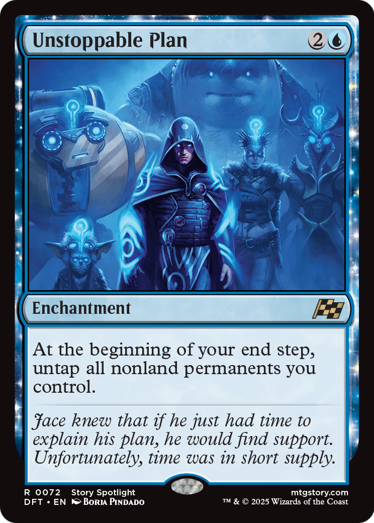 Unstoppable Plan [Aetherdrift] Foil