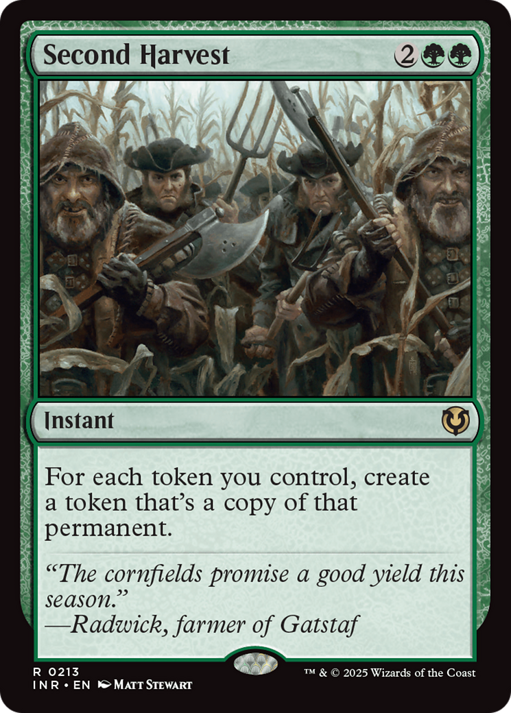 Second Harvest [Innistrad Remastered] Foil
