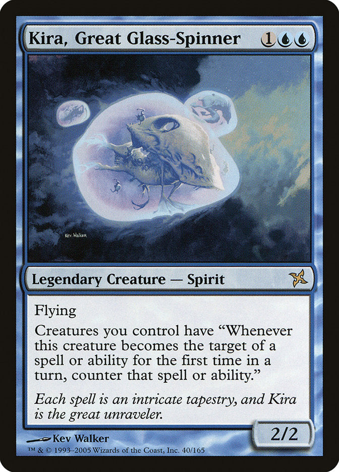 Kira, Great Glass-Spinner [Betrayers of Kamigawa] Foil