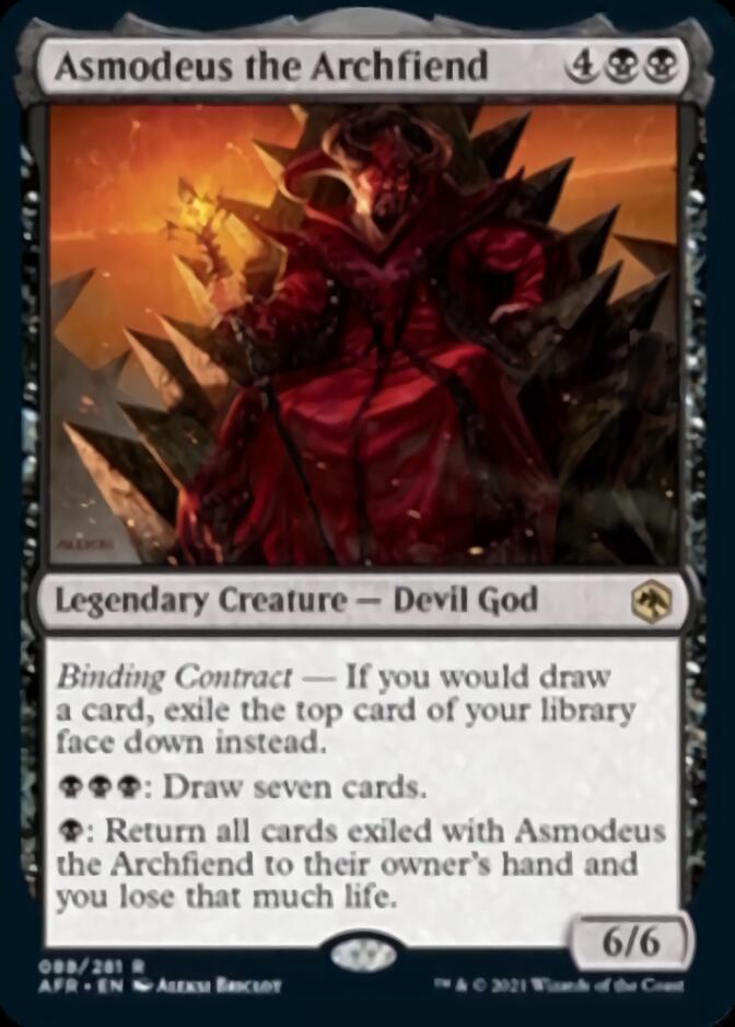 Asmodeus the Archfiend [Dungeons & Dragons: Adventures in the Forgotten Realms] Foil