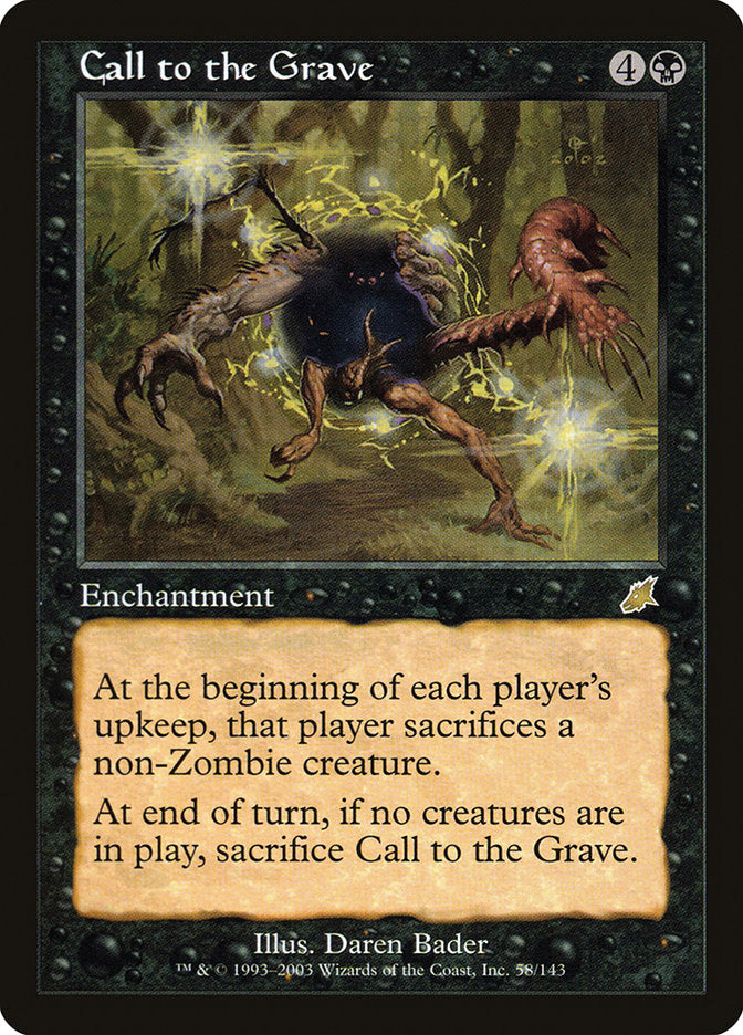 Call to the Grave [Scourge] Foil