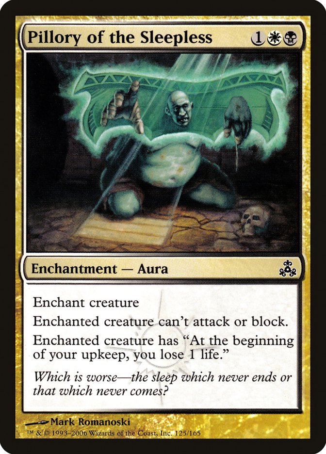 Pillory of the Sleepless [Guildpact] Foil