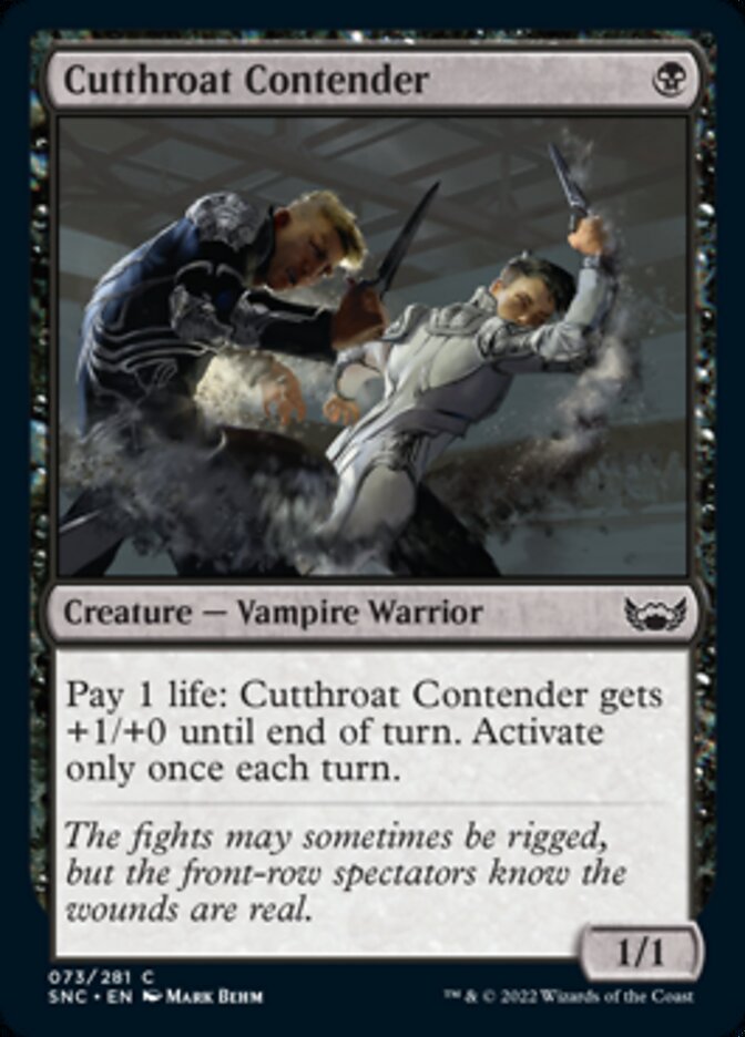 Cutthroat Contender [Streets of New Capenna] Foil
