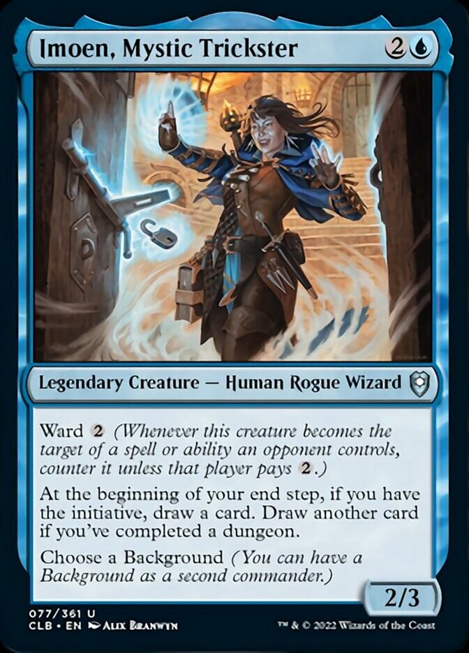 Imoen, Mystic Trickster [Commander Legends: Battle for Baldur's Gate] Foil