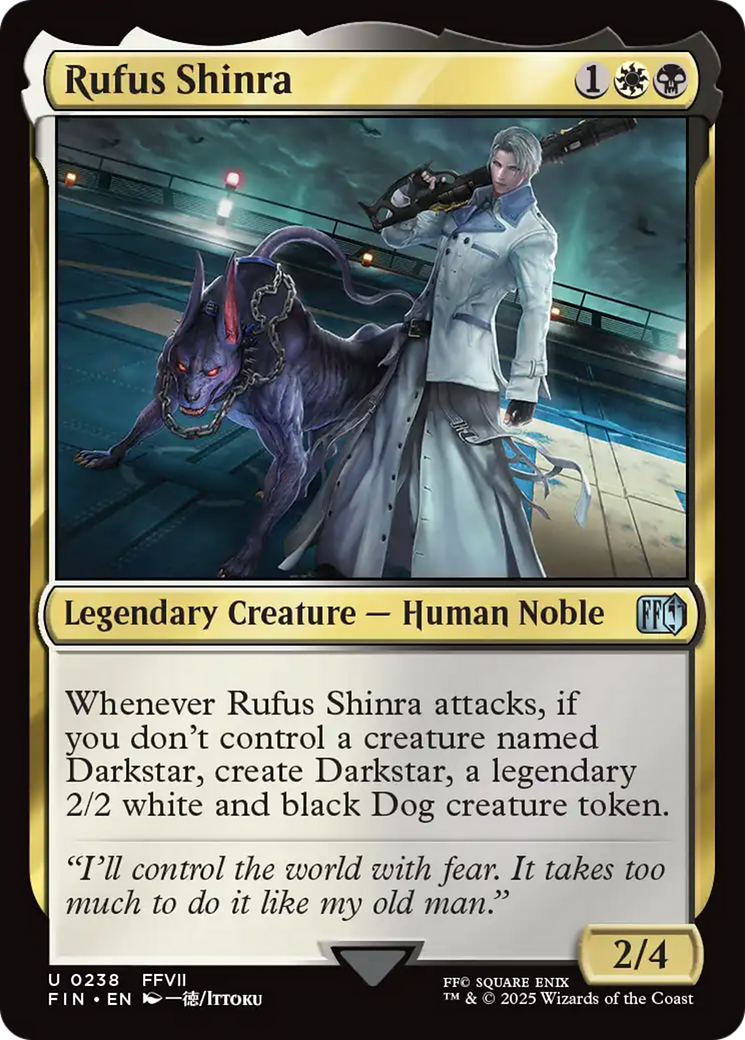 Rufus Shinra [FINAL FANTASY] Foil