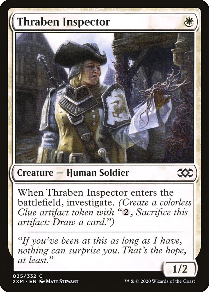 Thraben Inspector [Double Masters] Foil
