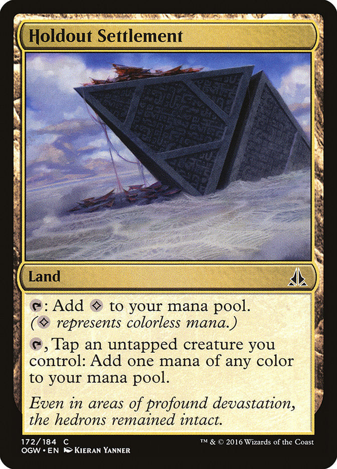 Holdout Settlement [Oath of the Gatewatch] Foil