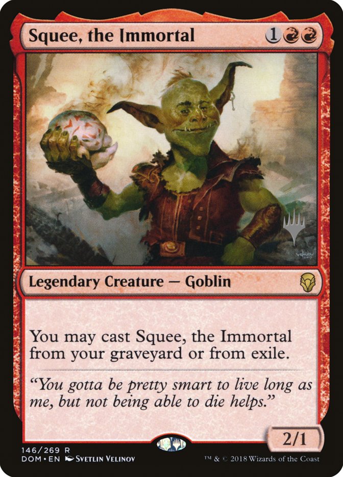 Squee, the Immortal (Promo Pack) [Dominaria Promos] Foil