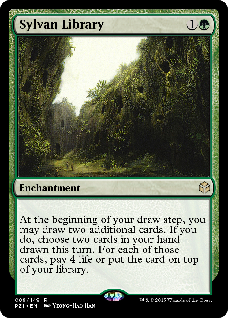 Sylvan Library  [Legendary Cube Prize Pack]